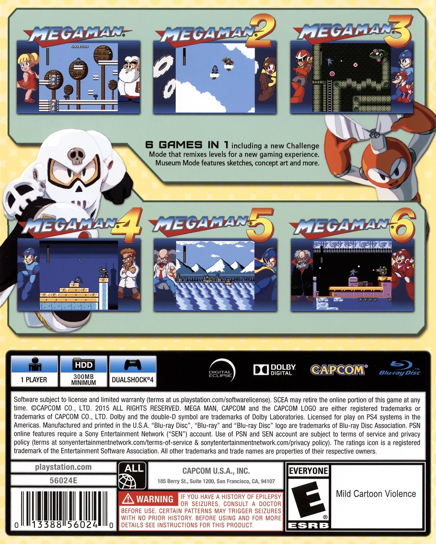 Mega Man Legacy Collection