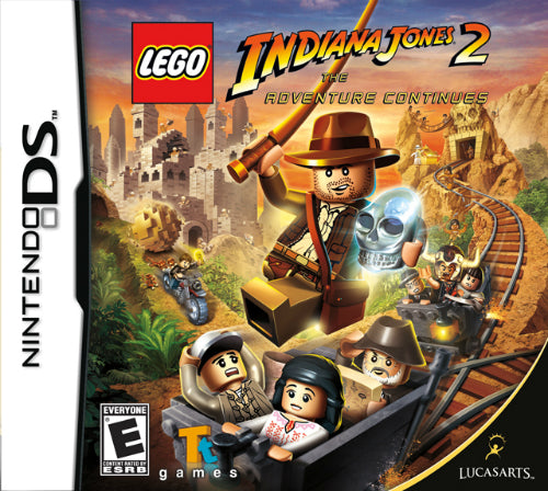 Lego Indiana Jones 2: The Adventure Continues DS - Video Game - Used - CaveGamers