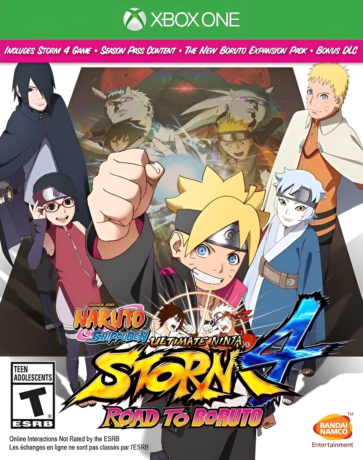 Naruto Shippuden Ultimate Ninja Storm 4: Road to Boruto Xbox One - Video Game - Used - CaveGamers