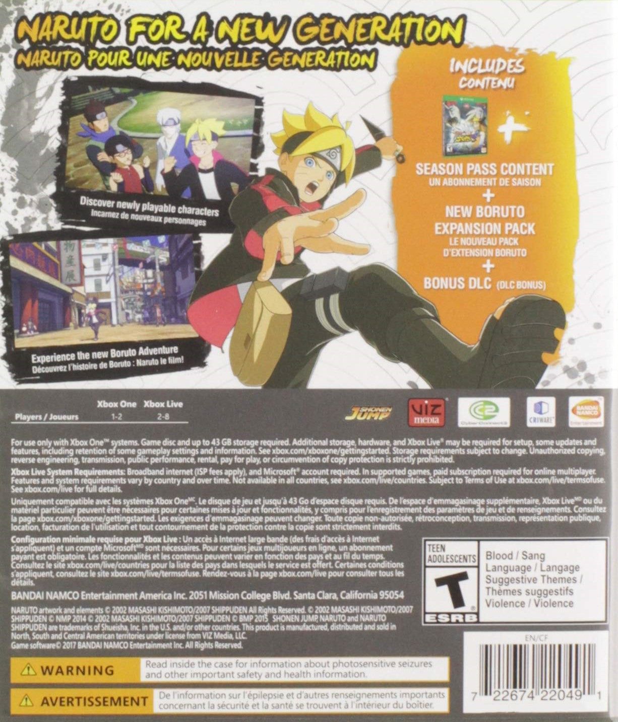 Naruto Shippuden Ultimate Ninja Storm 4: Road to Boruto Xbox One - Video Game - Used - CaveGamers - Image 2