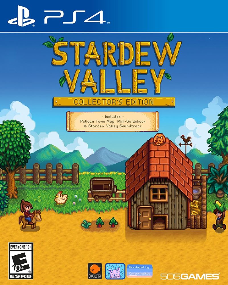 Stardew Valley Collector's Edition PS4 - Video Game - Used - CaveGamers