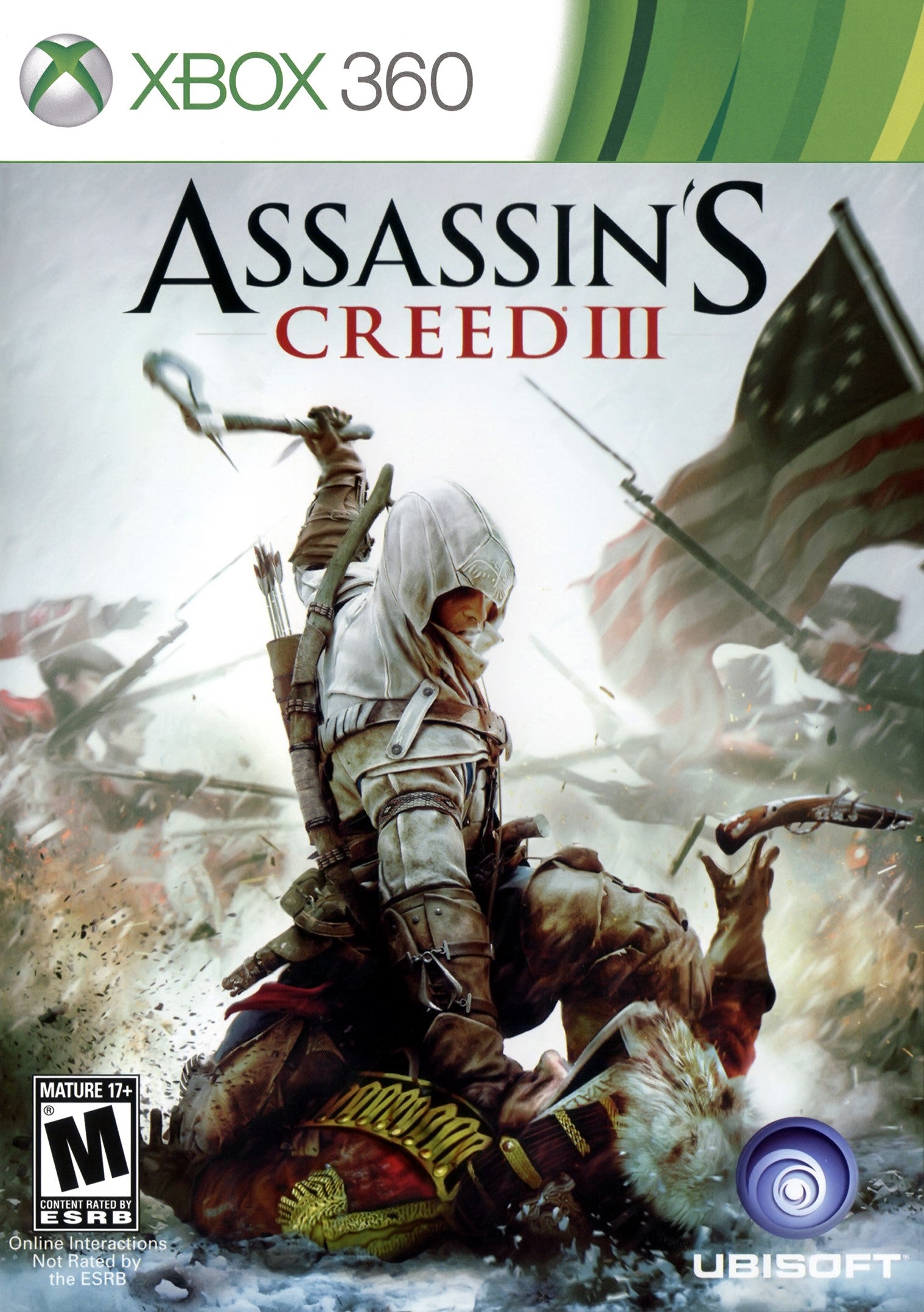 Assassin's Creed III [2 Discs] Xbox 360 - Video Game - Used - CaveGamers