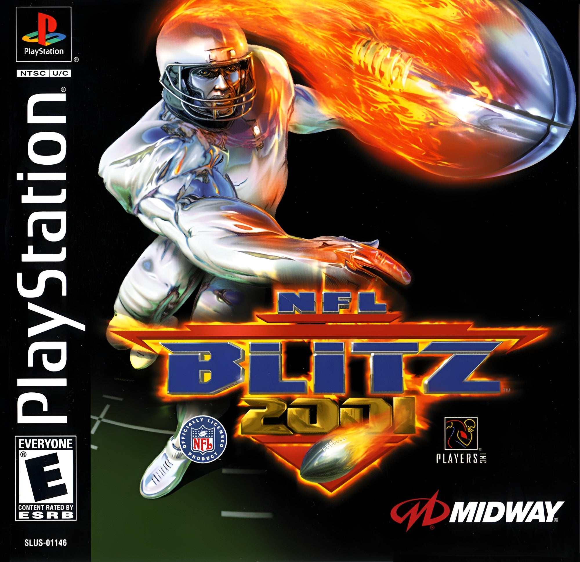 NFL Blitz 2001 Playstation - Video Game - Used - CaveGamers