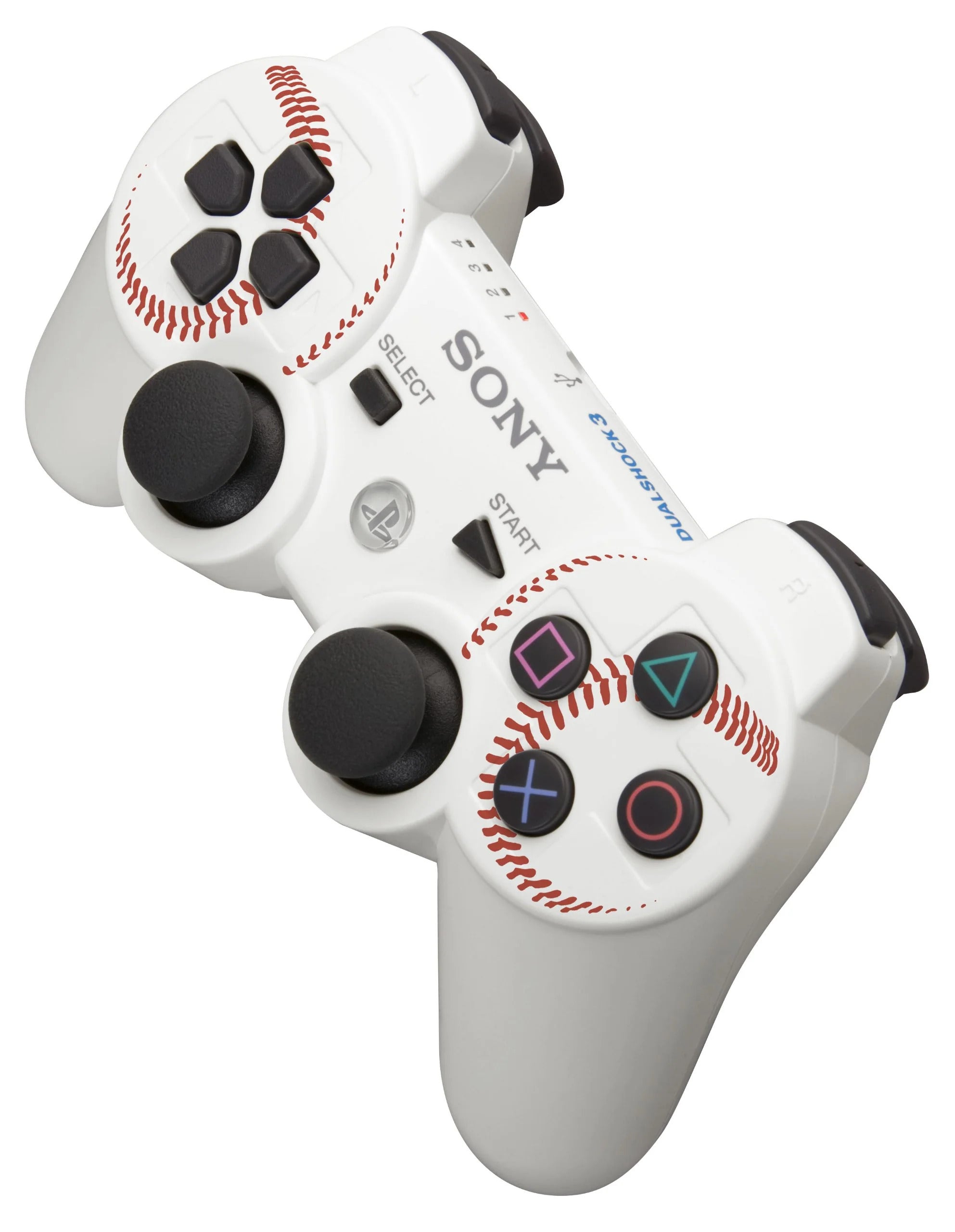 PlayStation 3 Dualshock 3 Wireless Controller - MLB 11 Baseball Edition PS3 - Video Game Accessory - Used - CaveGamers - Image 2
