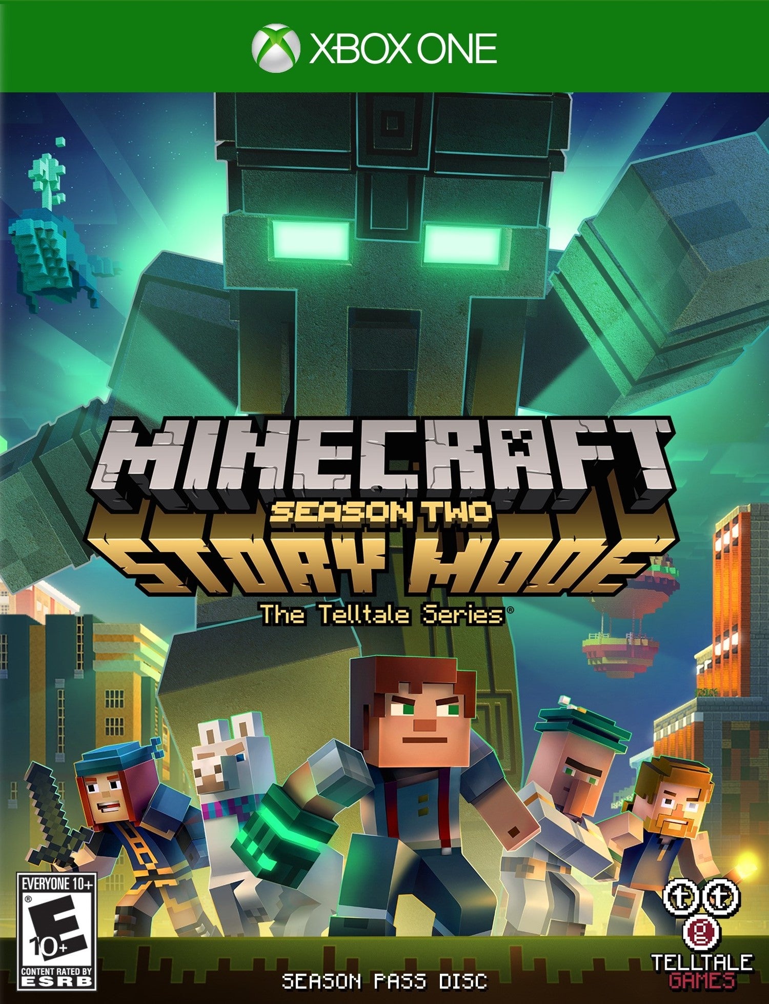 Minecraft: Story Mode Season Two Xbox One - Video Game - Used - CaveGamers