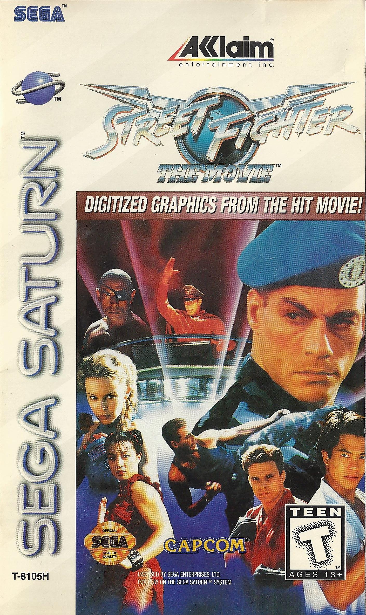 Street Fighter: The Movie Saturn - Video Game - Used - CaveGamers
