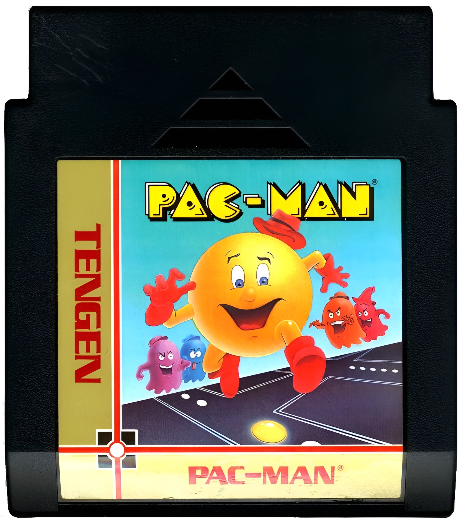 Pac-Man [Tengen Gray] NES - Video Game - Used - CaveGamers - Image 3