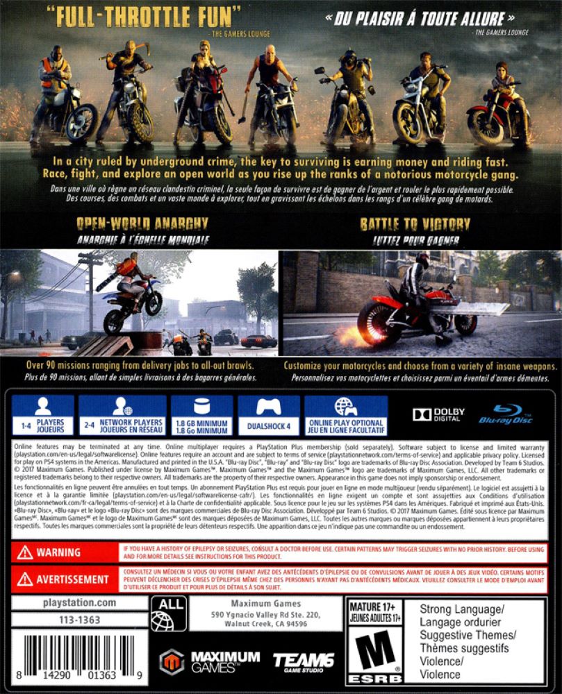 Road Rage PS4 - Video Game - Used - CaveGamers - Image 2