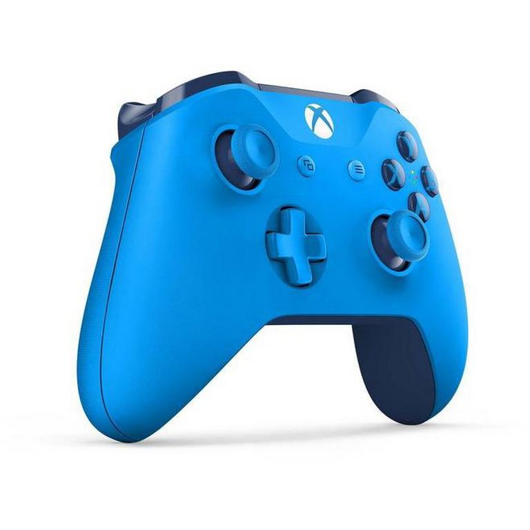 Xbox One Wireless Controller - Blue - Video Game Accessory - Used - CaveGamers - Image 2