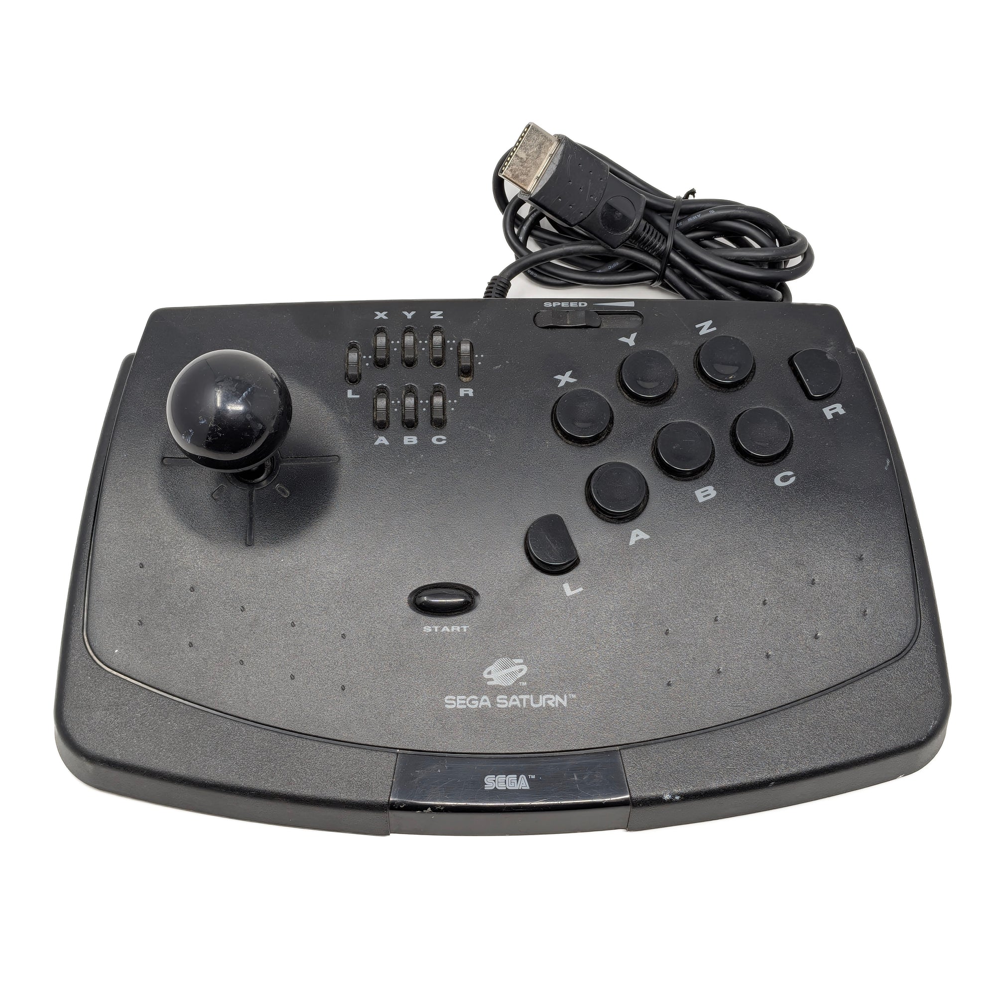 Sega Saturn Virtua Stick Arcade Joystick Controller - Video Game Accessory - Used - CaveGamers