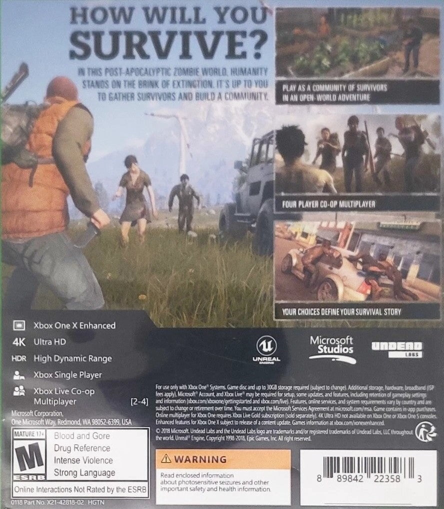 State of Decay 2 Xbox One - Video Game - Used - CaveGamers - Image 2