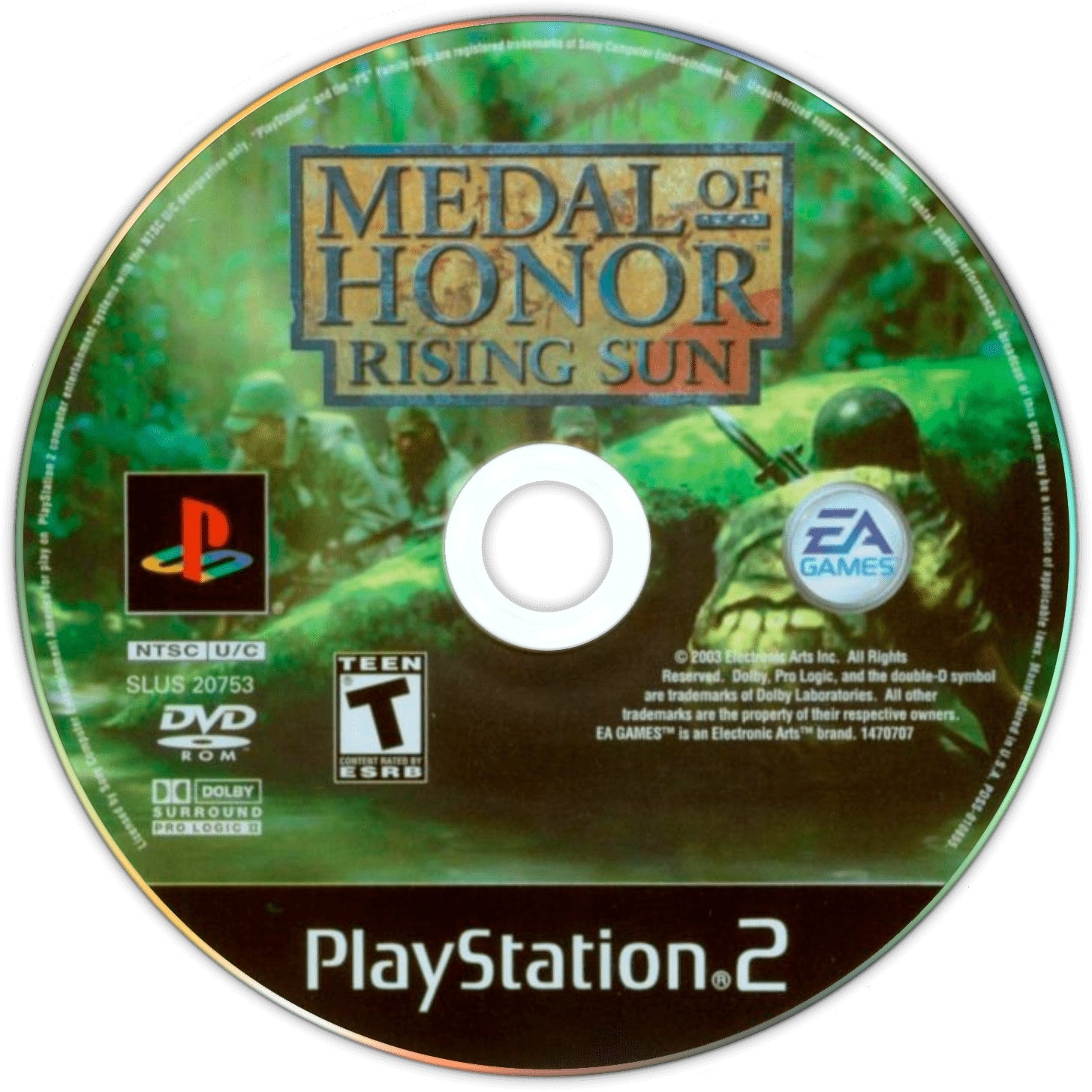 Medal of Honor:  Rising Sun PS2 - Video Game - Used - CaveGamers - Image 3