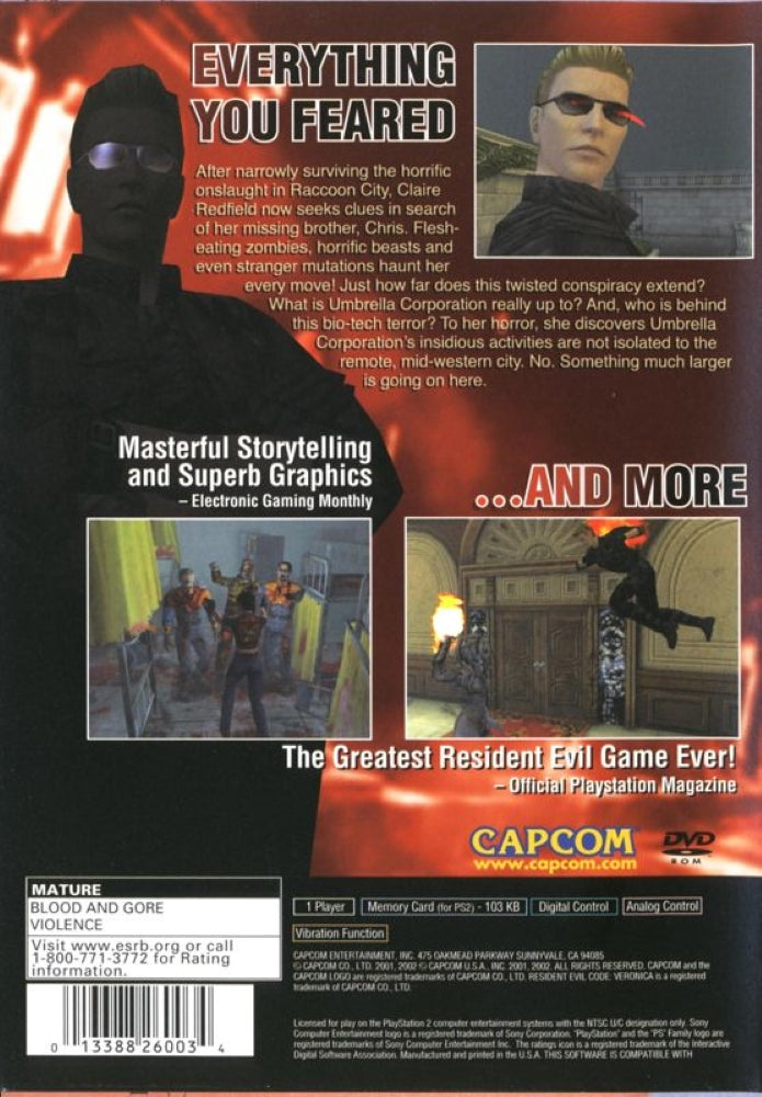 Resident Evil Code: Veronica X [Greatest Hits]