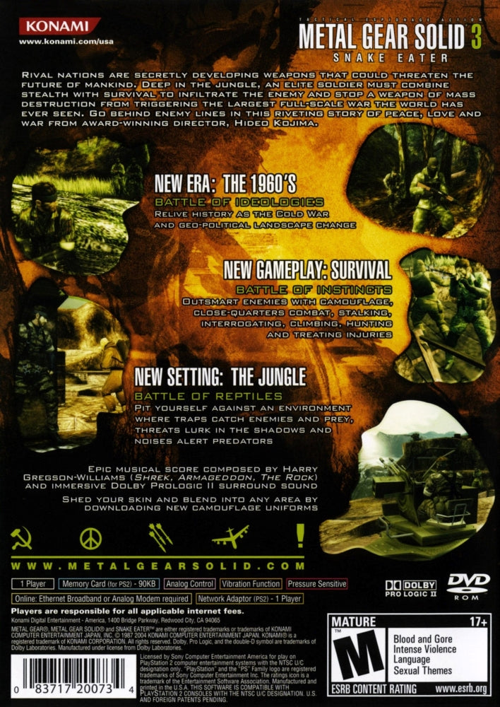 Metal Gear Solid 3: Snake Eater