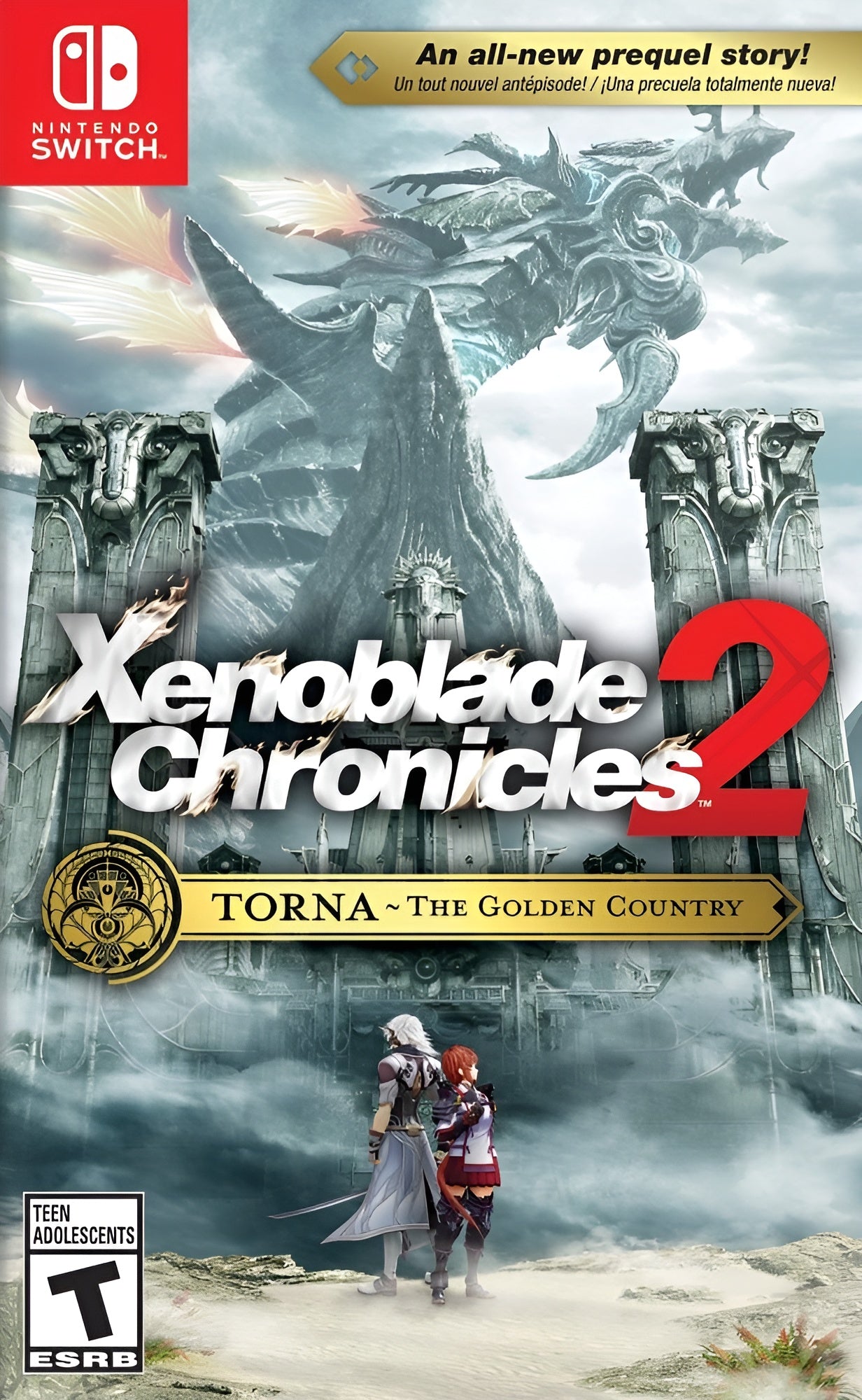 Xenoblade Chronicles 2: Torna The Golden Country Switch - Video Game - Used - CaveGamers