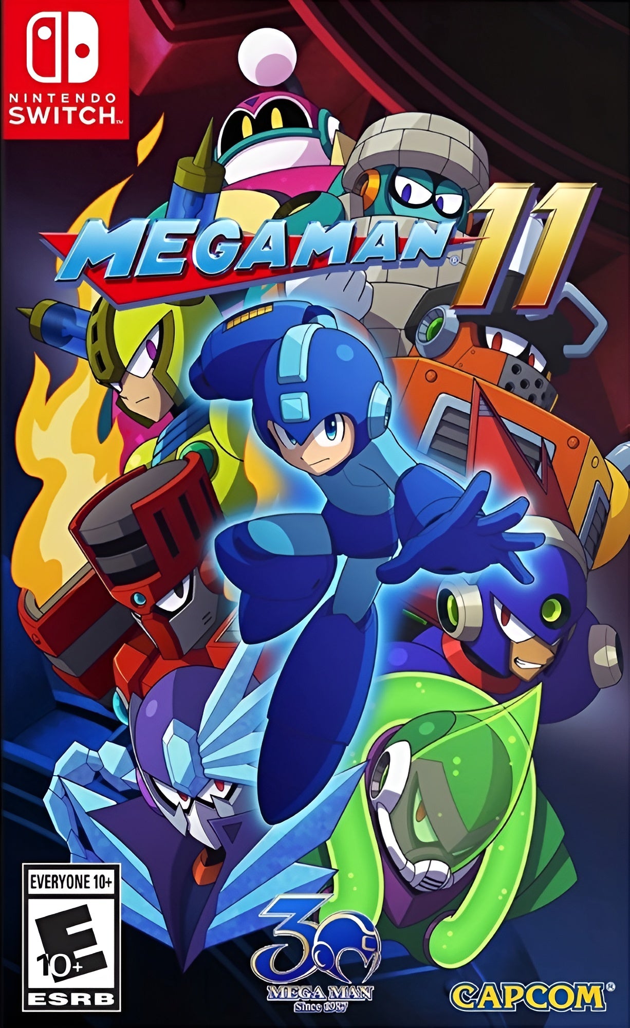 Mega Man 11 Switch - Video Game - Used - CaveGamers