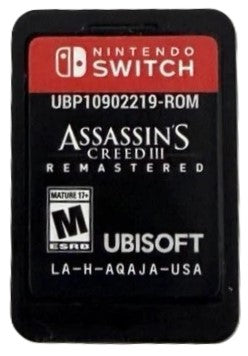 Assassin's Creed III Remastered Switch - Video Game - Used - CaveGamers - Image 3