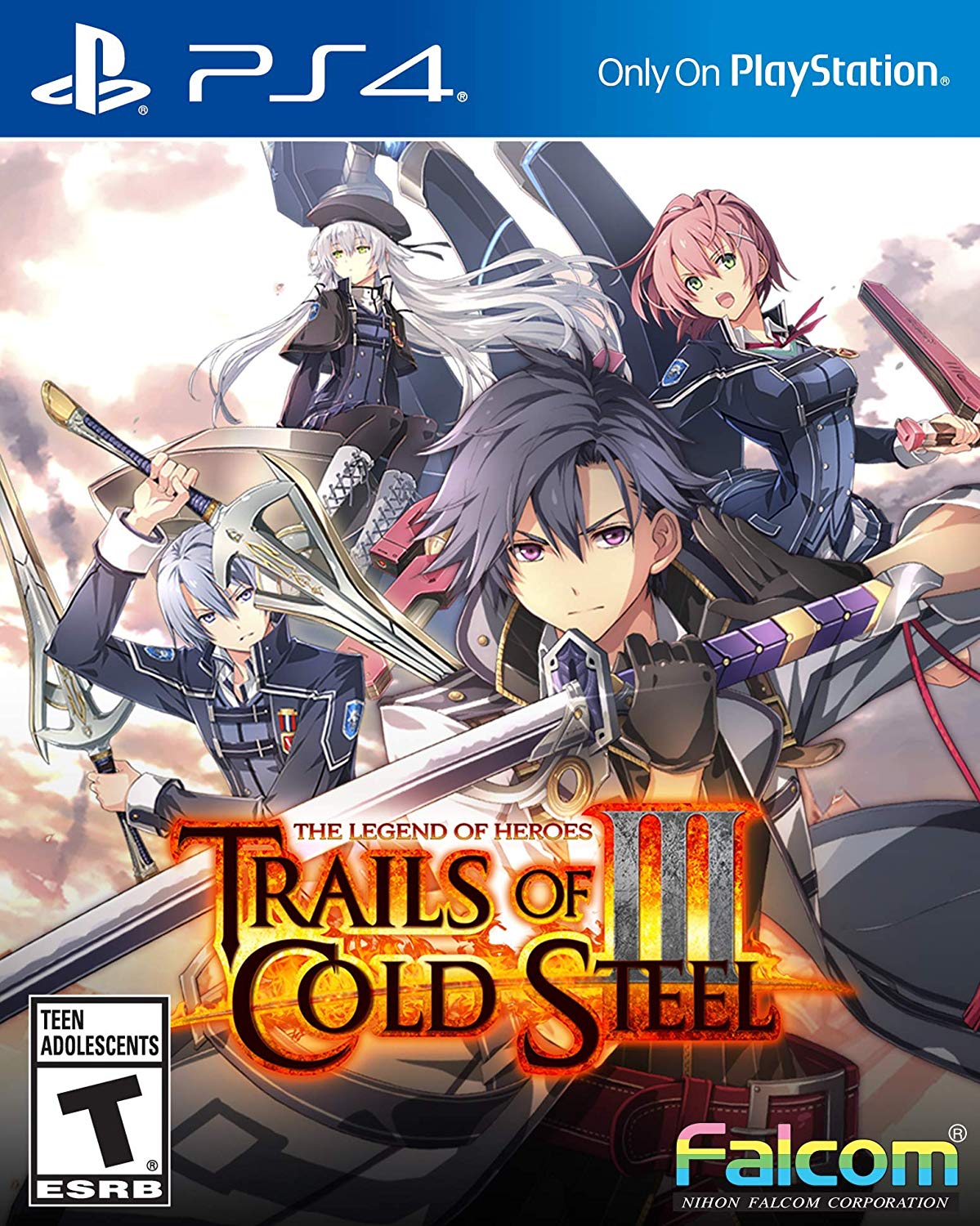 Legend of Heroes: Trails of Cold Steel III PS4 - Video Game - Used - CaveGamers