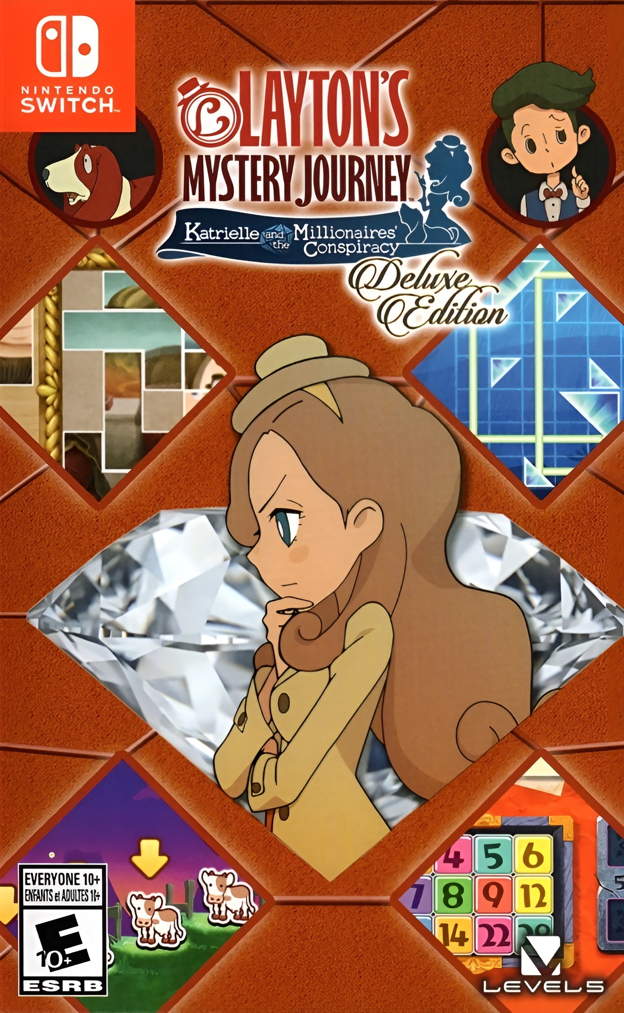 Layton's Mystery Journey: Katrielle and the Millionaires' Conspiracy Switch - Video Game - Used - CaveGamers