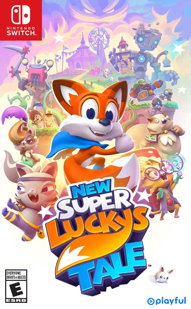 New Super Lucky's Tale Switch - Video Game - Used - CaveGamers