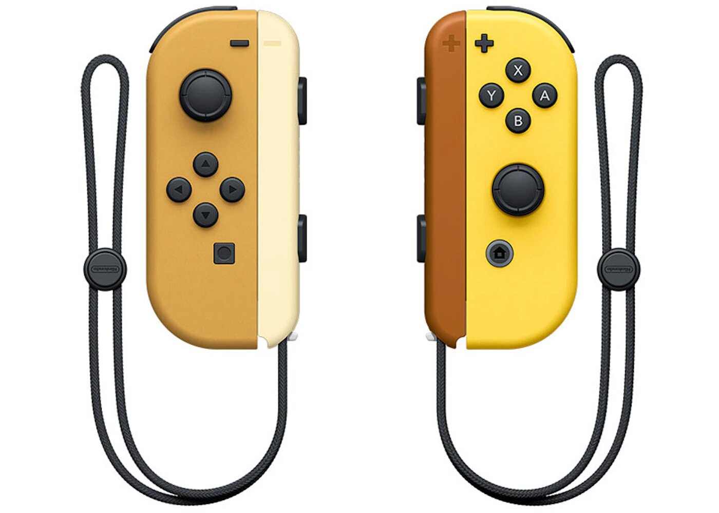 Switch Joy-Con Controllers - Pikachu & Eevee Let's Go Edition Pair