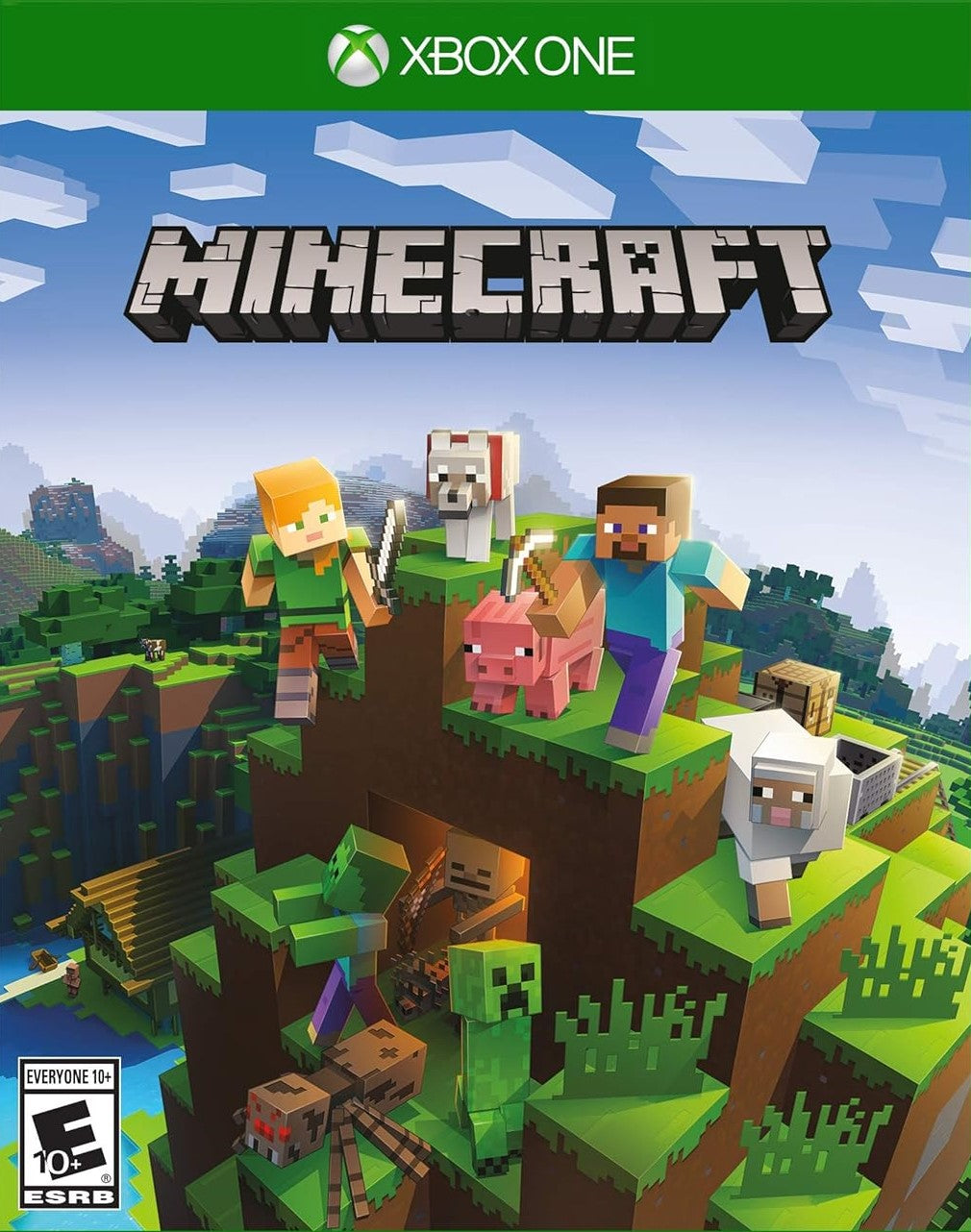 Minecraft Xbox One - Video Game - Used - CaveGamers