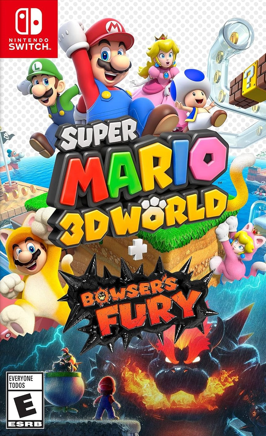Super Mario 3D World + Bowser's Fury Switch - Video Game - Used - CaveGamers