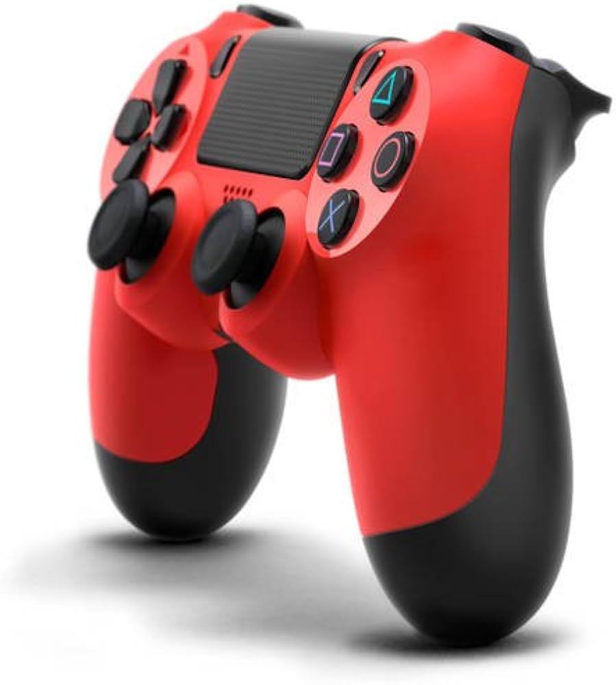 PlayStation 4 Dualshock 4 Wireless Controller - Magma Red [CUH-ZCT1] PS4 - Video Game Accessory - Used - CaveGamers - Image 2