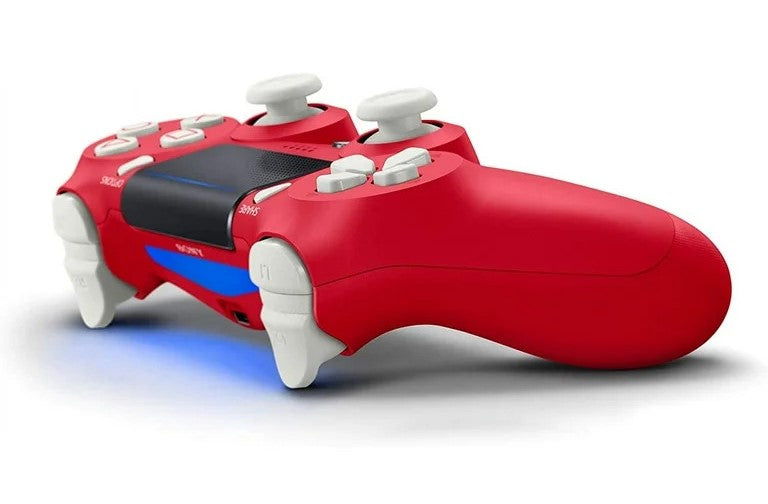 PlayStation 4 Dualshock 4 Wireless Controller - Spider-Man Red Edition PS4 - Video Game Accessory - Used - CaveGamers - Image 2