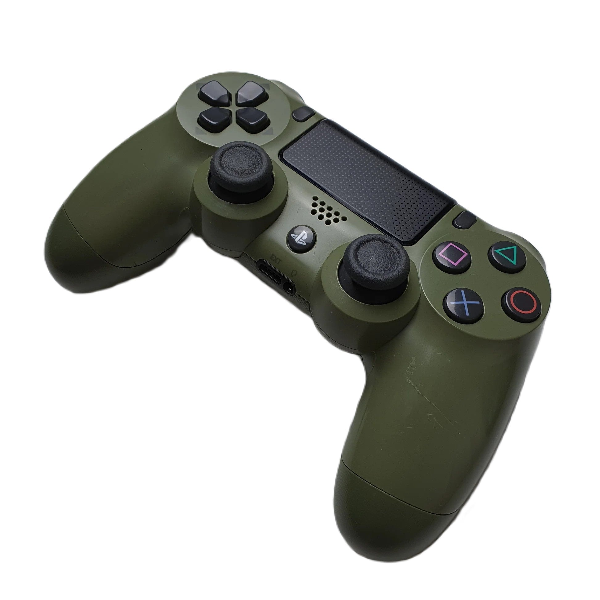 PlayStation 4 Dualshock 4 Wireless Controller - Army Green PS4 - Video Game Accessory - Used - CaveGamers - Image 2