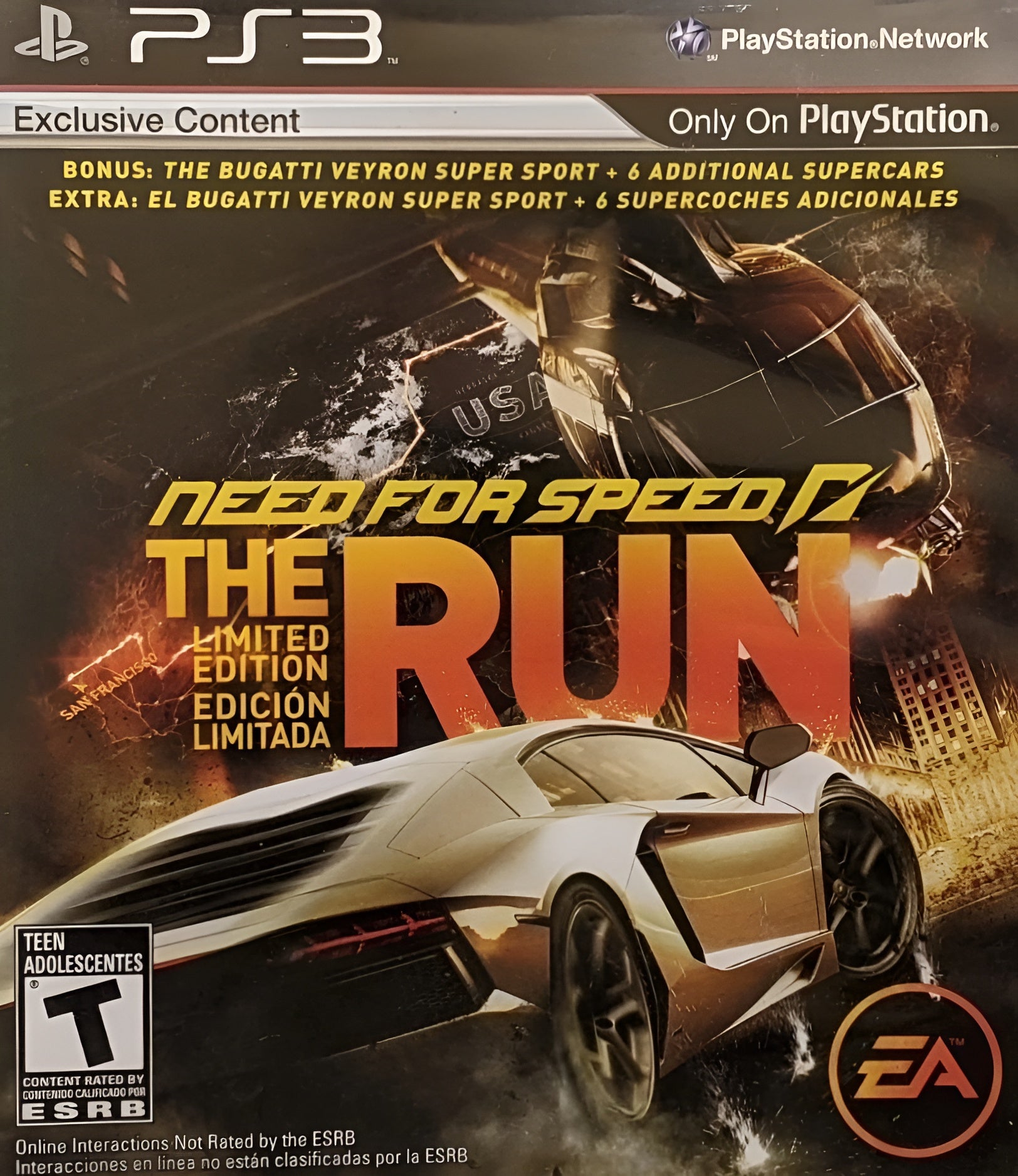 Need For Speed The Run Limited Edition PS3 - Video Game - Used - CaveGamers