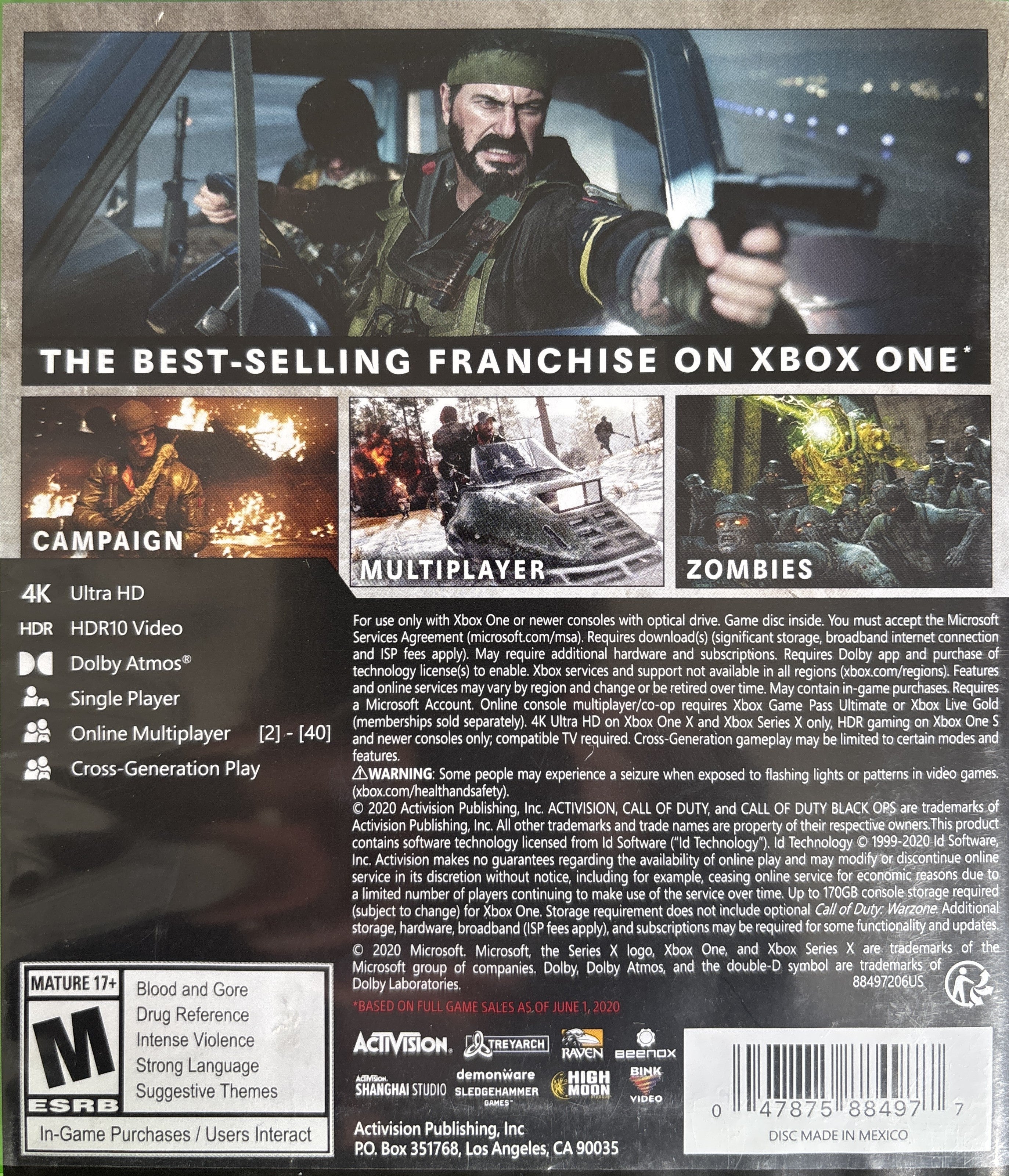 Call of Duty: Black Ops Cold War Xbox Series X - Video Game - Used - CaveGamers - Image 2