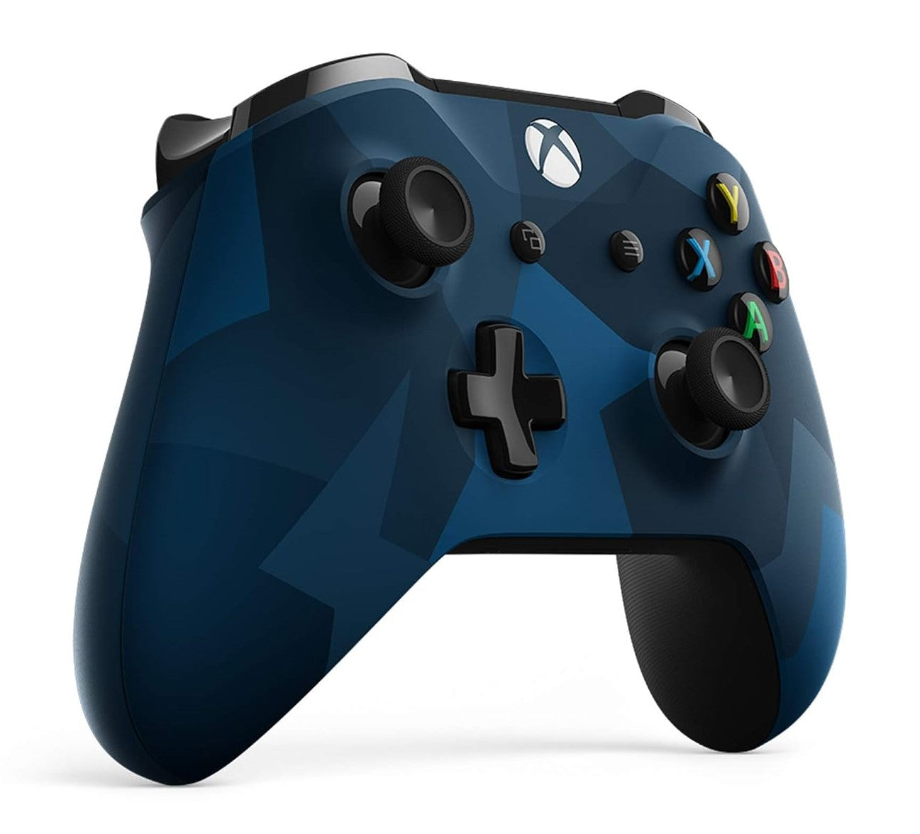 Xbox One Wireless Controller - Midnight Forces II Blue - Video Game Accessory - Used - CaveGamers - Image 2