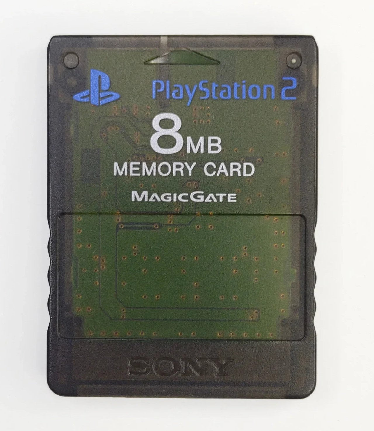 PlayStation 2 8MB Memory Card - Smoke Black PS2 - Video Game Accessory - Used - CaveGamers
