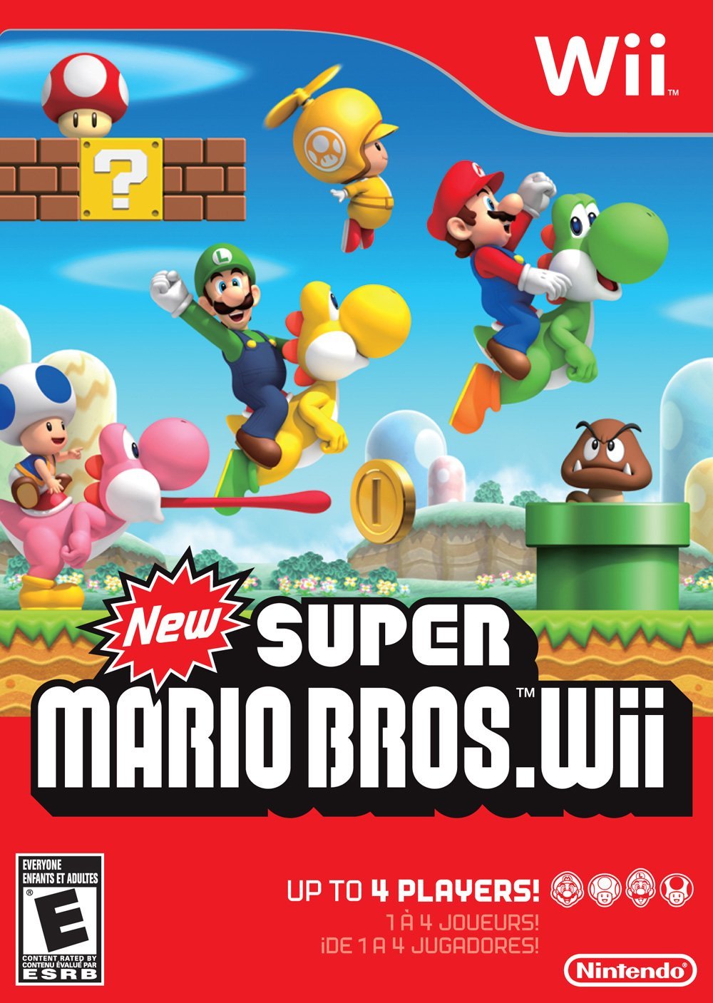 New Super Mario Bros Wii - Video Game - Used - CaveGamers