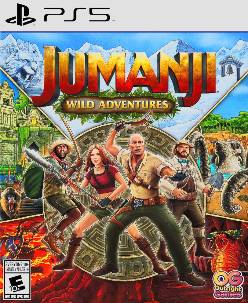 Jumanji: The Video Game PS5 - Video Game - Used - CaveGamers