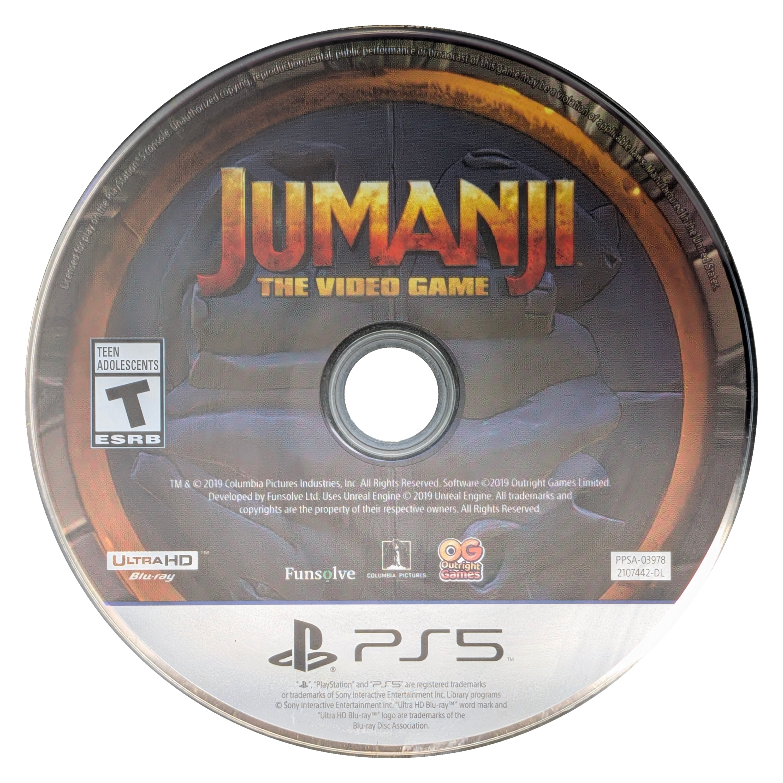 Jumanji: The Video Game PS5 - Video Game - Used - CaveGamers - Image 2