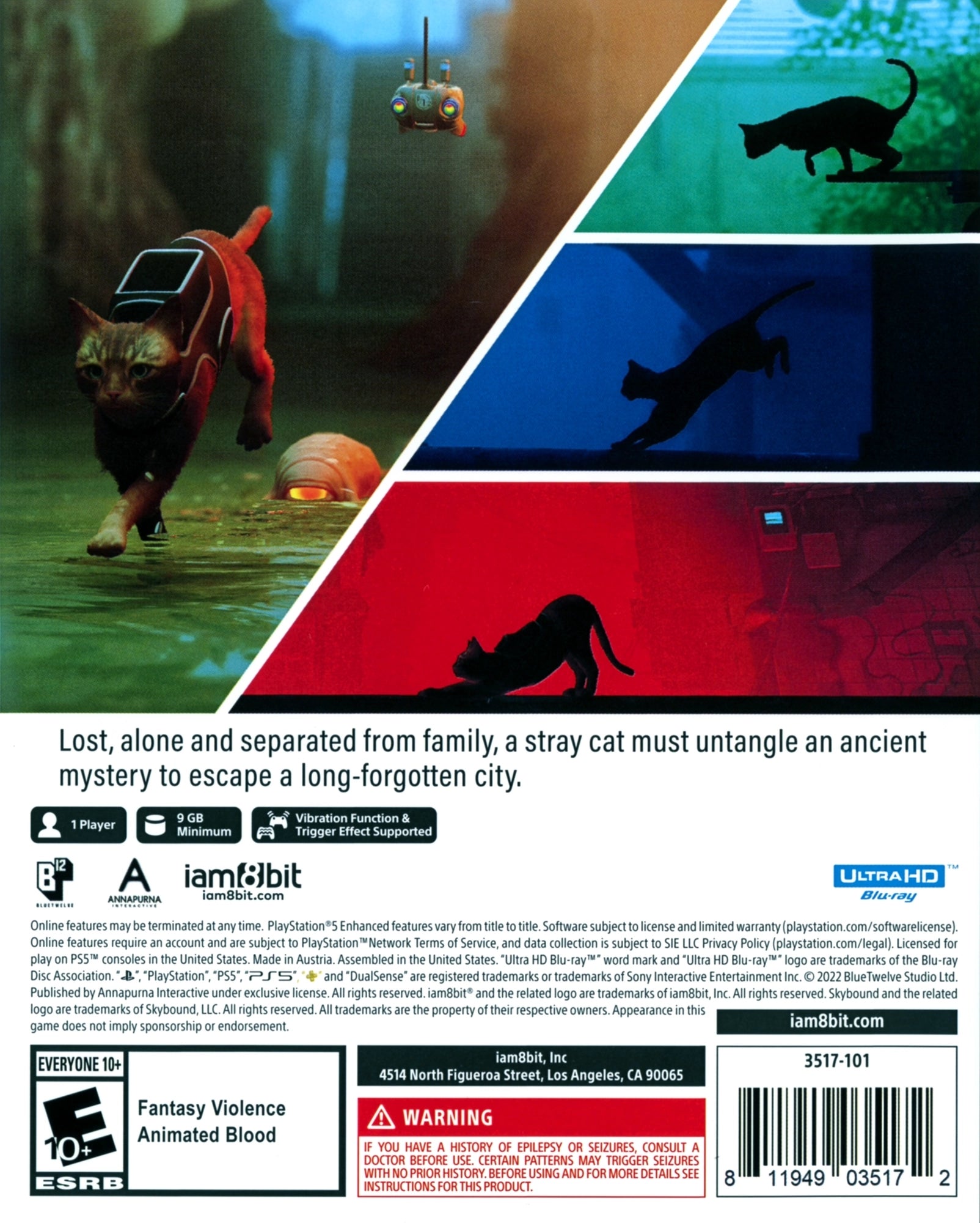 Stray PS5 - Video Game - Used - CaveGamers