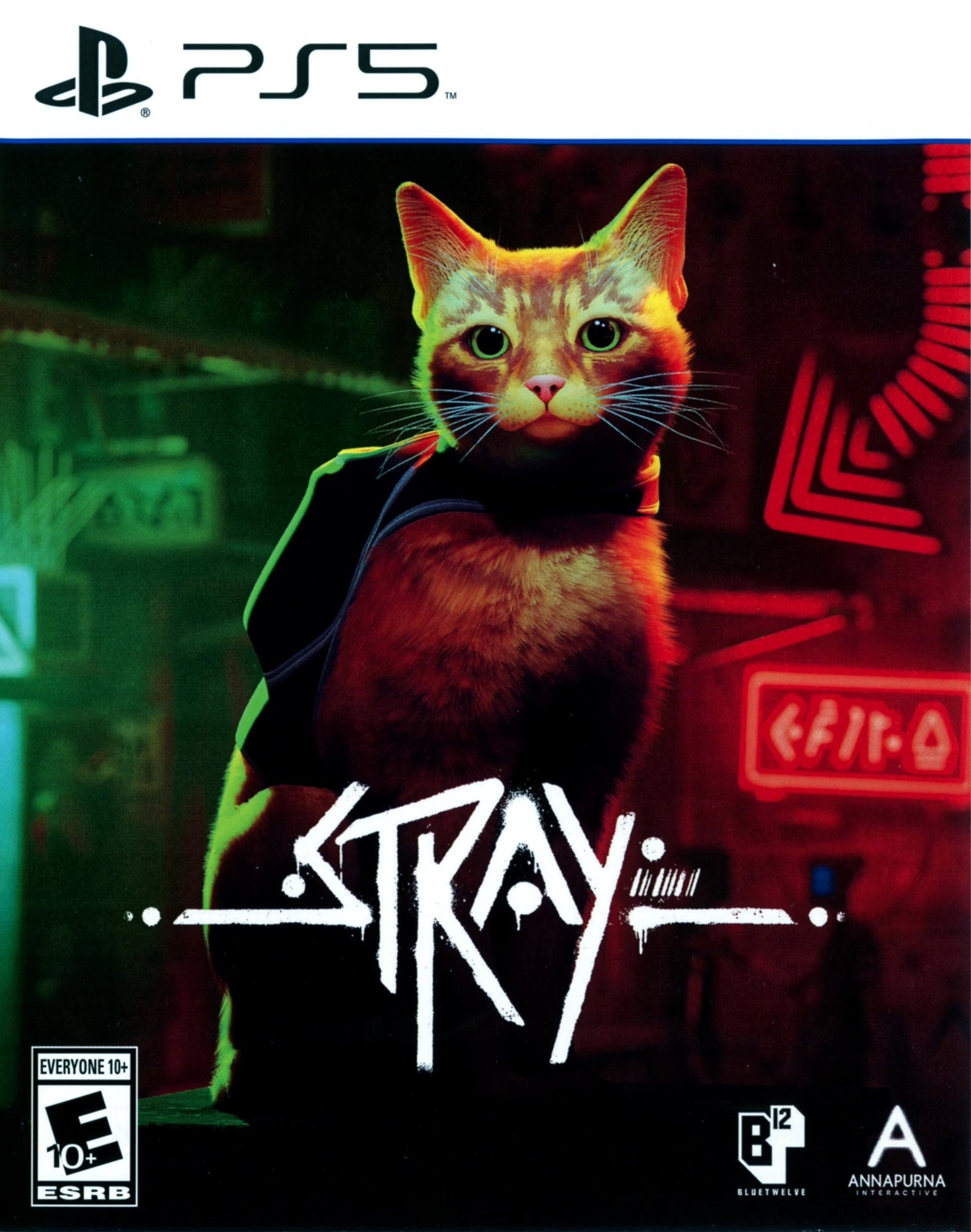 Stray PS5 - Video Game - Used - CaveGamers - Image 2