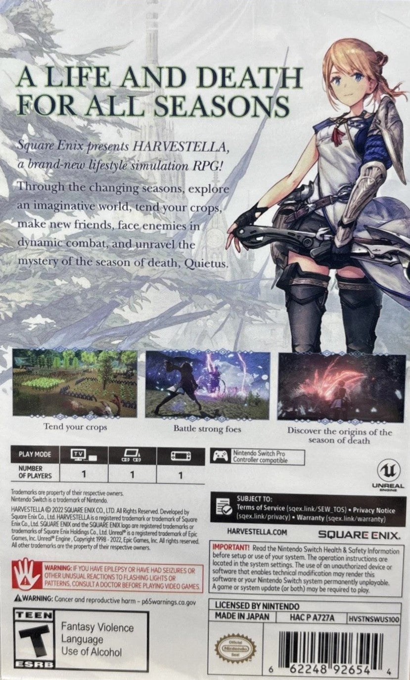 Harvestella Switch - Video Game - Used - CaveGamers - Image 2