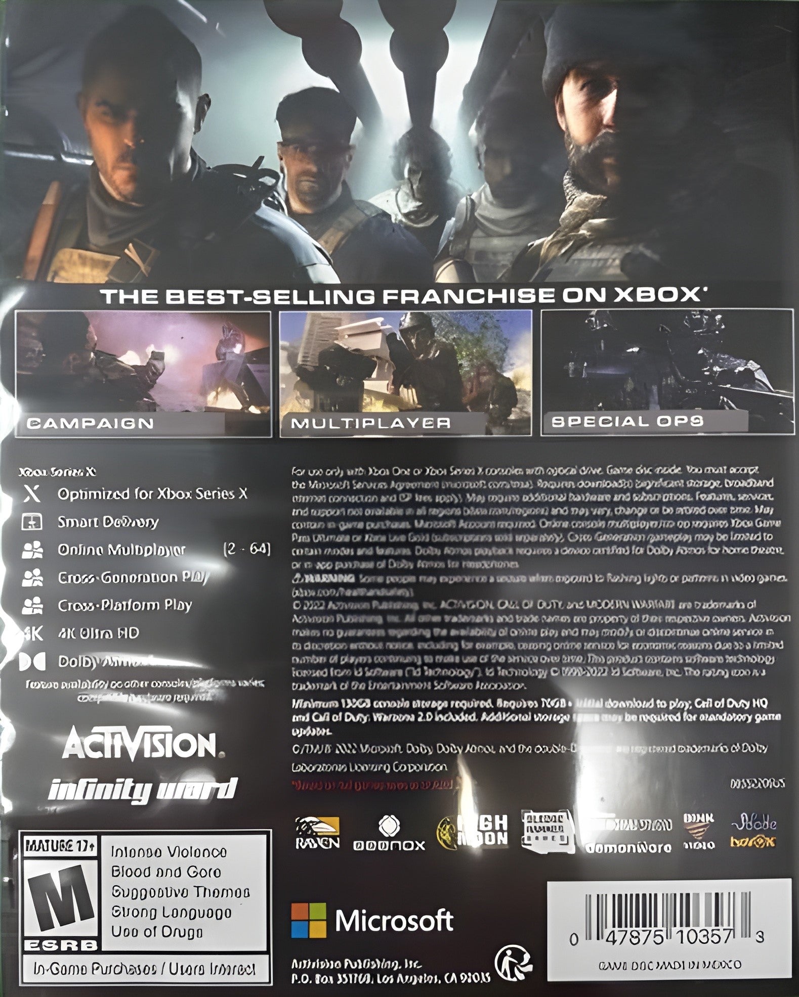 Call of Duty: Modern Warfare II Xbox Series X - Video Game - Used - CaveGamers - Image 2