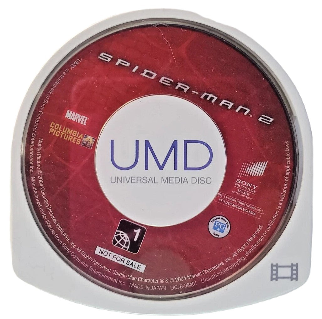 Spider-Man 2 Movie UMD Video PSP - Video Game - Used - CaveGamers - Image 3