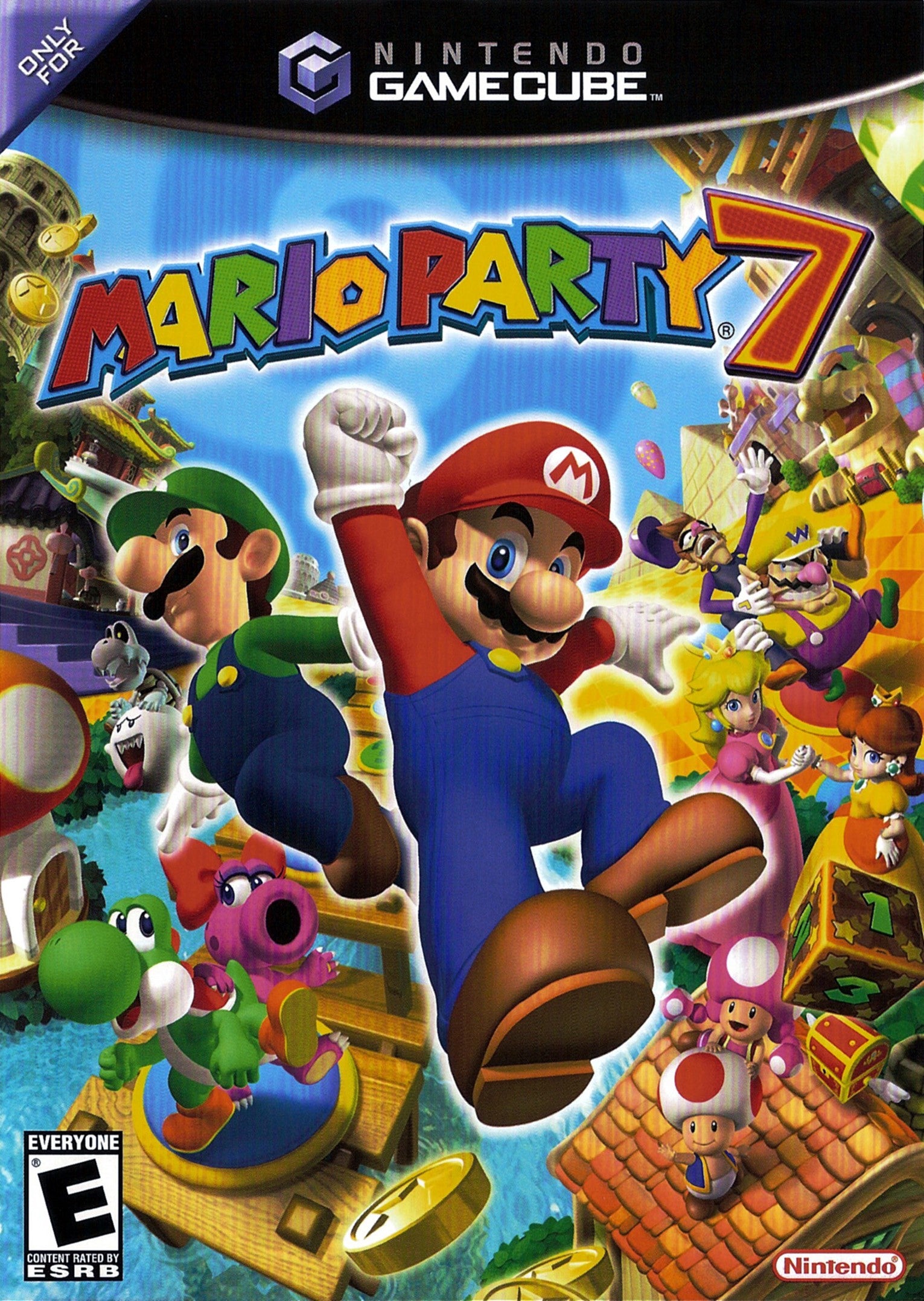 Mario Party 7 GameCube - Video Game - Used - CaveGamers