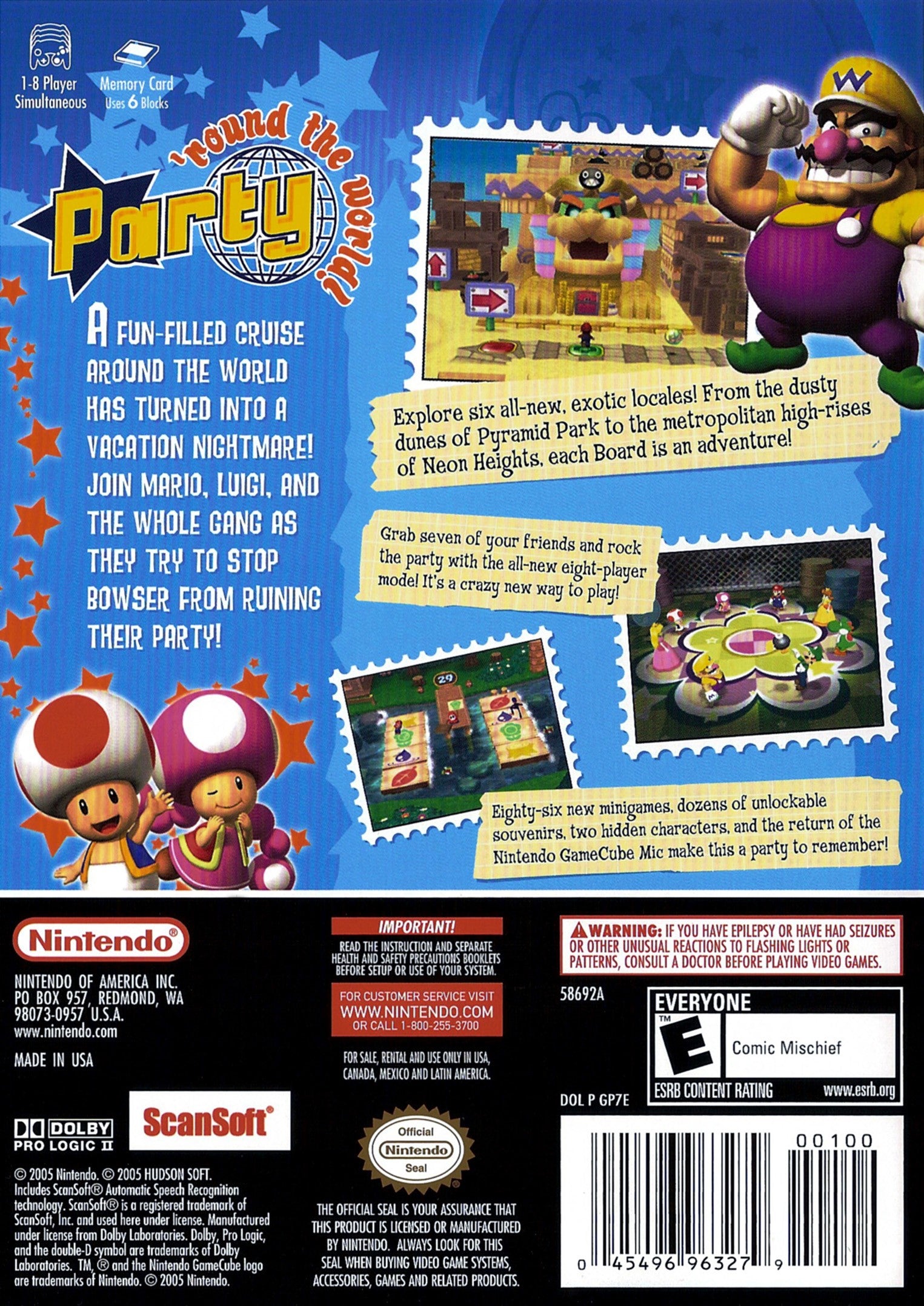 Mario Party 7 GameCube - Video Game - Used - CaveGamers - Image 2