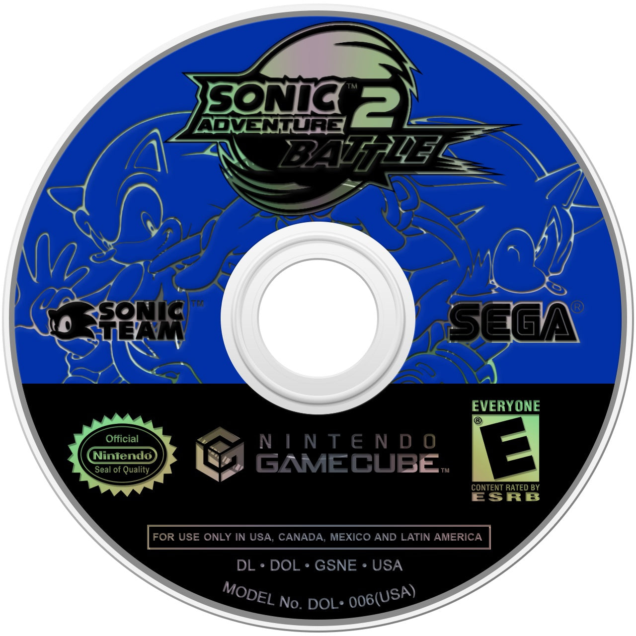 Sonic Adventure 2 Battle GameCube - Video Game - Used - CaveGamers - Image 3