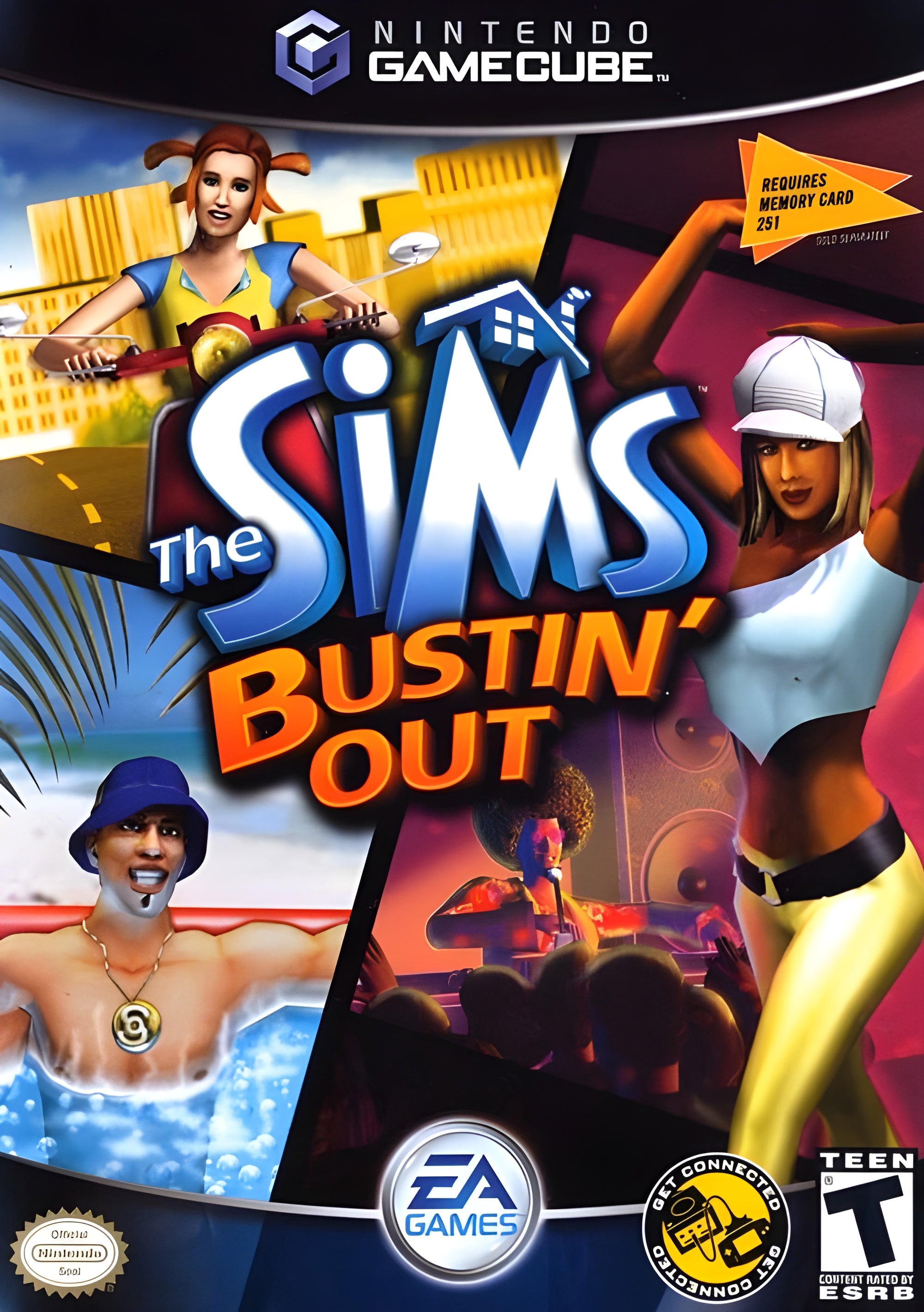 The Sims: Bustin' Out GameCube - Video Game - Used - CaveGamers