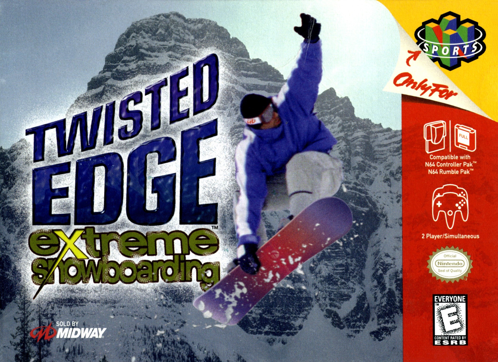 Twisted Edge Extreme Snowboarding N64 - Video Game - Used - CaveGamers