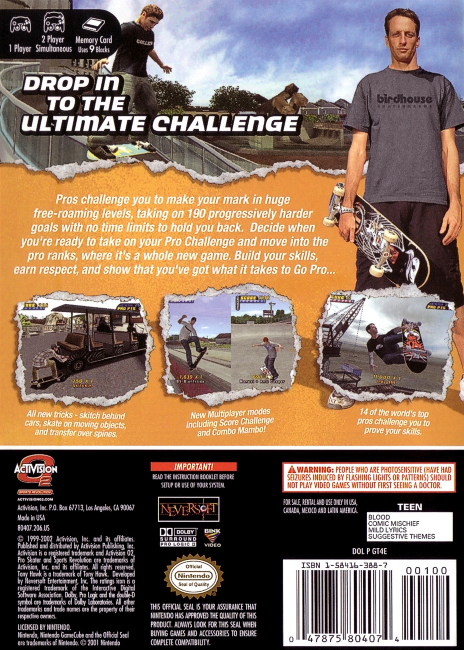 Tony Hawk's Pro Skater 4