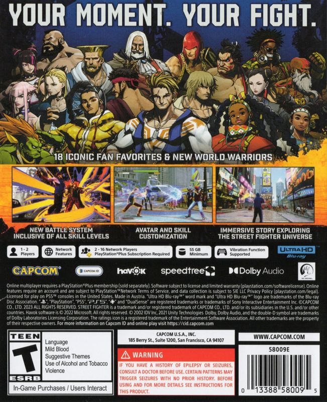 Street Fighter 6 PS5 - Video Game - Used - CaveGamers - Image 2