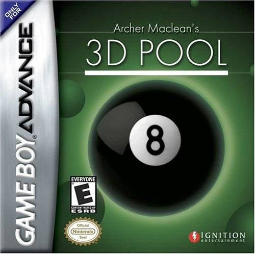 Archer Maclean's 3D Pool Game Boy Advance - Video Game - Used - CaveGamers